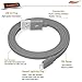 yellowknife [Apple MFI Certified] Lightning to USB Cable Sync Charger Data Cable Cord Data 3.3ft / 1m Lightning to USB Sync Charger Data Cable Cord Data for iPhone 6 Plus, iPhone6, iPhone 6+, iPhone 5 5S 5C,iPad (Air/4th generation),iPad mini,iPod (7th generation),iPod touch (5th generation)&iPod nano(7th generation) (Gray-)