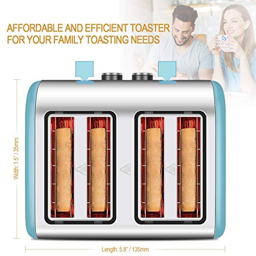 1 4+Slice+Chitomax+Stainless+Toasters+Function