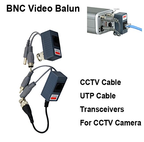 BW Hot UTP CCTV BNC Vdeo Balun Power Passive Balun Rj45,POE Power Video Audio 3 in 1 Transceivers CCTV Spare Parts