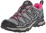 Salomon Women's X Ultra Prime CS WP W Hiking Shoe, Light TT/Asphalt/Hot Pink, 7.5 B US