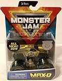 MJ 2019 Spin Master Monster Jam MAX-D Gold w/ Figure & Poster