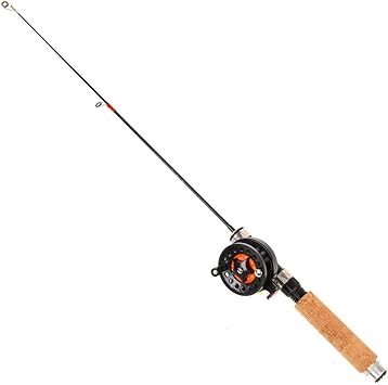 Amazon 氷釣りロッドセット 超軽量 なポケット釣竿 伸縮ミニ65センチメートルポール リール釣り道具 初心者用入門ロッド短竿 冬釣りエビ釣り N A フライロッド