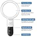 Fancii Large Magnifying Glass with Light 2X Lens with 15X Zoom – 3.5