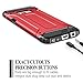 Samsung Galaxy Note 8 case, HianDier [New Armor Series] High Impact Hybrid Dual Layer Protective Heavy Duty Rugged Cover Case with Drop Resistant Shockproof Dustproof for Galaxy Note 8 (2017)-Red
