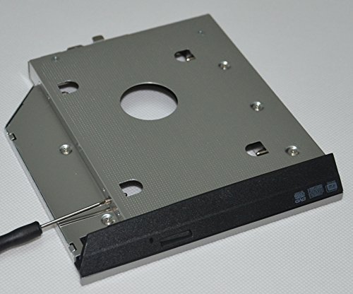 DY-tech 2nd HDD SSD Hard Drive Caddy for HP Elitebook 8460p 8460w 8470p 8470w with Faceplate bezel and Mounting Bracket