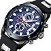 NIBOSI Watches Men's Chronograph Fashion Waterproof Quartz Wrist Watch for Men