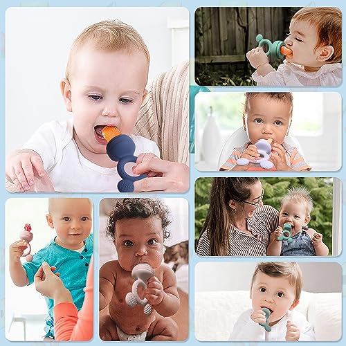HAOBAOBEI Baby Food Feeder/Fruit Feeder Pacifier Nibbler, BPA Free