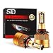 S&D Extremely Bright 9006 HB4 9006LL Low Beam LED Headlight Bulbs Conversion Kit With High Power 8000Lm 6500K Xenon White Lamps Replacement - 2 Year Warranty