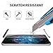 Samsung Galaxy Note 8 Black Screen Protector, Tekogys 1 Pack 3D Curved Dot Matrix Tempered Glass Screen Protector Full Screen Coverage for Samsung Galaxy Note 8-Black Case Friendly