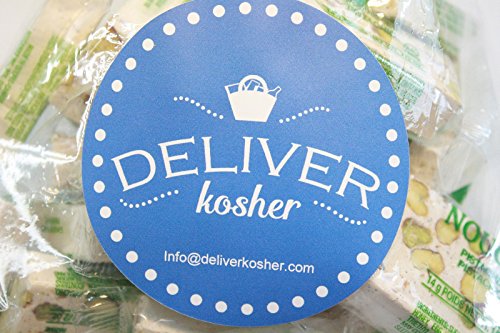 Deliver Kosher Bulk Candy - Persian Style Pistachio Nougat - 1lb Bag