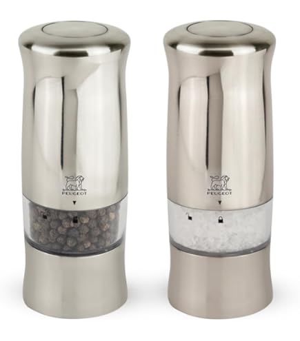 Amazon.com: Peugeot Zeli Electric Salt & Pepper Mill Set: Salt And