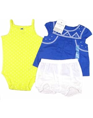 Carters 3-Piece Girl's Diaper Cover Set