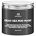 Radha Beauty Dead Sea Mud Mask for Face, Acne, Oily Skin & Blackheads - 8.8 oz - 100% natural facial treatment to minimize pores, reduce wrinkles, decrease acne and Improve skin Complexion