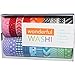 Wonderful Washi Tape Japanese Decorative Paper Craft Tape - Geometric Collection (Set of 20 Rolls) Extra Long (32 feet!)