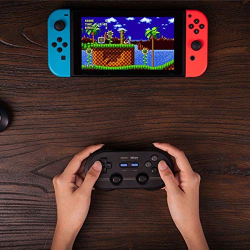 8Bitdo N30 Pro 2 Wireless Game Controller with Joysticks Rumble Vibration USB-C Cable Gamepad for Windows, Mac OS, Android, Steam And More(PP)