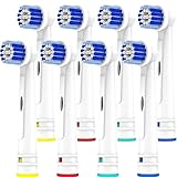 Replacement Toothbrush Heads Compatible with Oral B