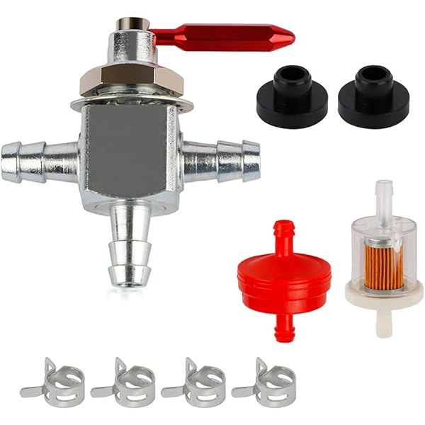 Amazon.com: Two-Way Fuel Shut Off Valve for 1-633347, Hustler 