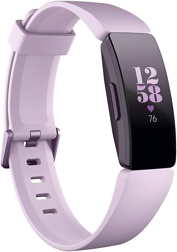 Fitbit Inspire HR Heart Rate and Fitness Tracker, One Size (S and L Bands Included), 1 Count: Health & Personal Care