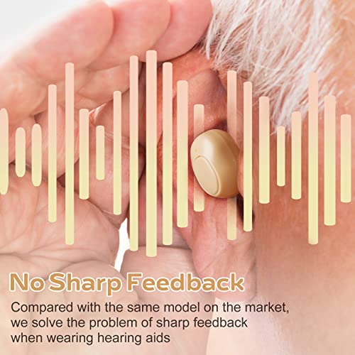 Rechargeable Hearing Aids for Seniors & Adults with Noise Cancelling