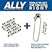 Ally Tools 12 PC Triple Flint Replacements Compatible with All Triple Flint Strikers - Long Lasting Flints