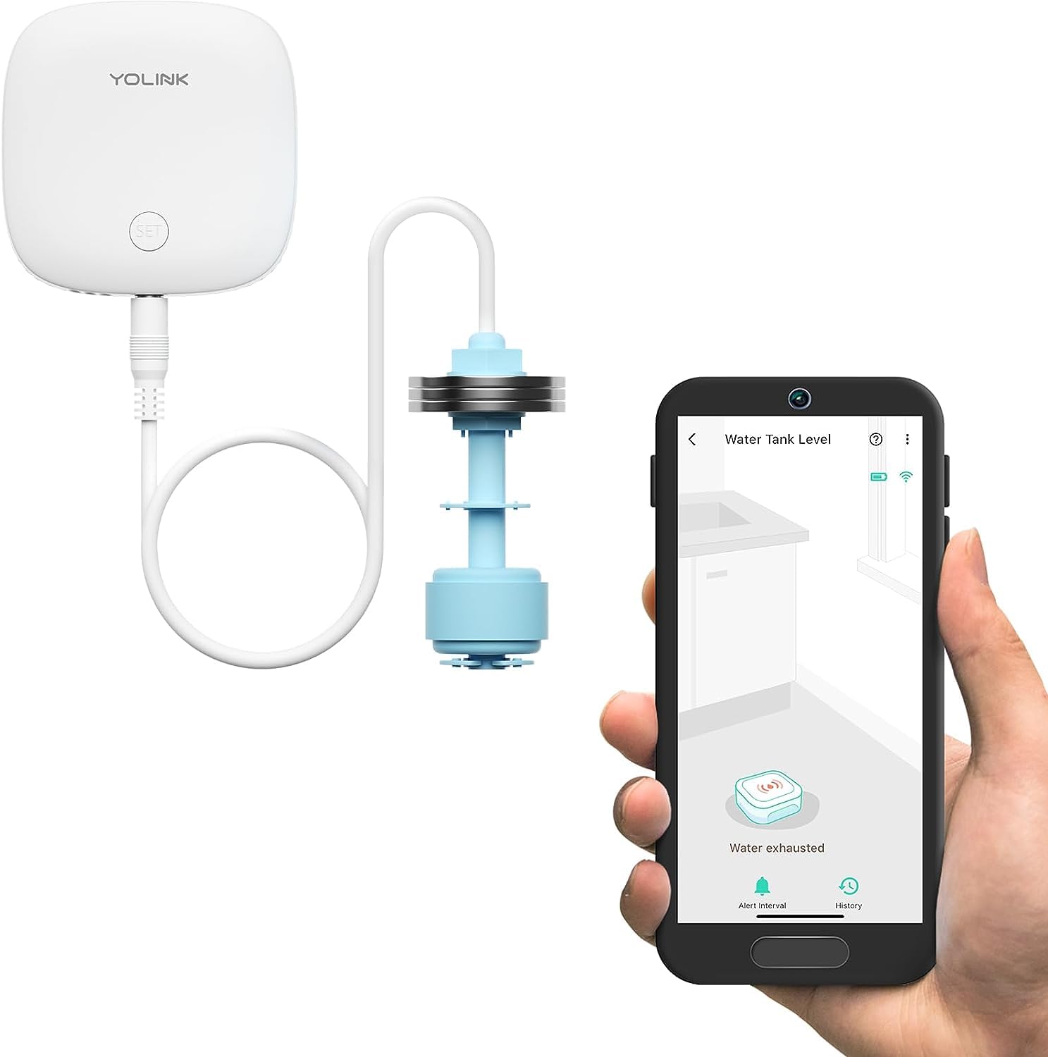 YoLink LoRa Smart Water Level Monitoring