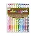 Ooly Color Appeel Crayon Sticks - Set of 12 Peelable Colors