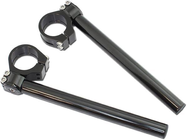 Amazon ライズコーポレーション セパレートハンドル 角度調整機能付 フォーク径41mm Lowタイプ ブラック T05zbk ハンドルバー 車 バイク