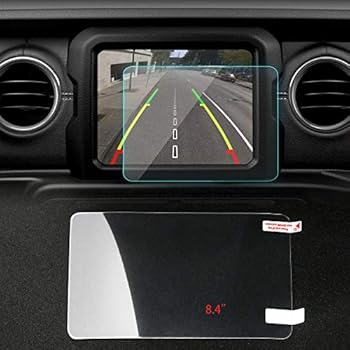 Amazon Com 8 4 Inch Screen Protector For Jeep Jl Film