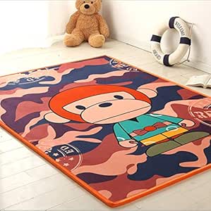 zzqiao Alfombra De Dibujos Animados Juego De Camuflaje Mono Juego De