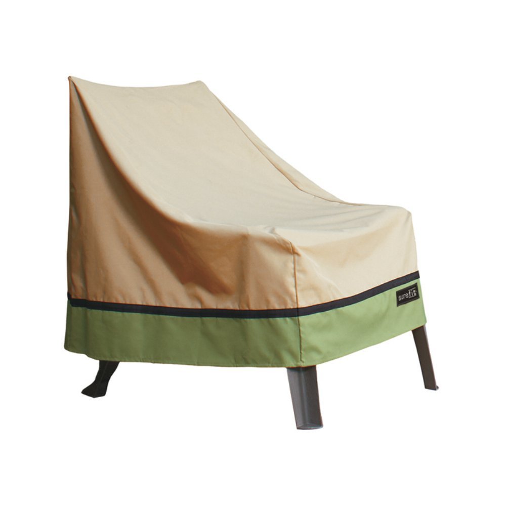 Sure Fit High Back XL Patio Chair Cover, Taupe eBay