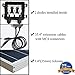 ECO-WORTHY Solar Panel Kit Off Grid RV Solar Kit with 100W Poly Solar Panel and 20A Charge Controller and Cables and Bracket