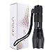 Tactical Led Flashlight Torch, Refun A100 High-Powered Flash Light, Rechargeable Tac Light, Water Resistant Handheld Flashlight with Zoom Function and 5 Modes