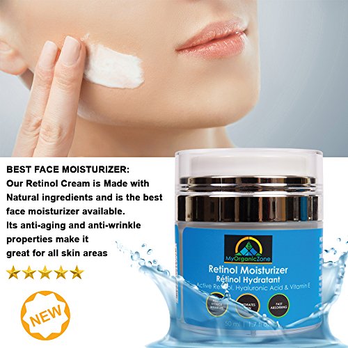 Retinol Cream Best Face Moisturizer & Skin Hydrator, Anti Aging, Anti