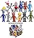 Five Nights at Freddy’s Toys – FNAF Action Figures – Freddy Dolls Cake Toppers – Max Fun Set of 12 Troll Dolls – 100% PVC Material – 4” Tall FNAF Figurines – Cool Present for Videogame Players