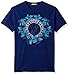 Versace Jeans Men's Graphic Circle Logo T-Shirt, Blue, Medium