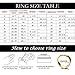 Zealmer Men's 6mm Matte Brushed Black Titanium Ring