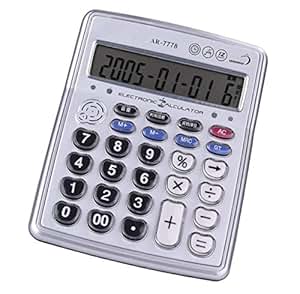 Amazon.com : Egoelife Musical Desktop Calculator 12-Digits LCD Display ...