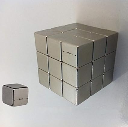 Imán de neodimio pequeño y resistente, paquete premium de 27 x 10 ...