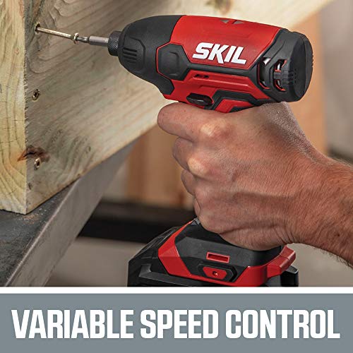 SKIL 20V 2Tool Combo Kit 20V Cordless Drill Driver and Impact Driver