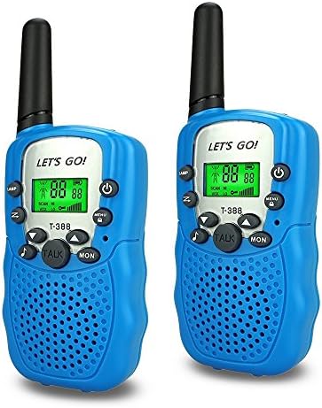 Toys for 4-5 Year Old Boys, DIMY Walkie Talkies for Kids Toys for 6-14 Year Old Boys Blue DJ02
