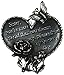 Cathedral Art (Abbey & CA Gift) Cathedral Art Heart Visor Clip, Sister