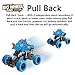 PBOX Dinosaur Monster Truck Toys,Pull Back Cars with Shockproof Spring and Textured Rubber Tires,Toddler Toys for Aged 3-12 Year Old Boys & Girl Vehicles Gift (8)