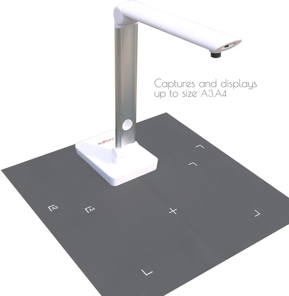 Longjoy Digital Portable Overhead USB Document Camera LV-1 Series LV-1010 (White) : Office Products