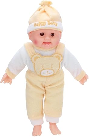 Tickles Laughing Baby Stuffed Soft Plush Toy Love Girl 36 cm, Assorted