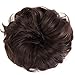 SLLIE Messy Hair Bun Extensions Chignons Hair Hair Scrunchie Scrunchy Updo Hairpiece