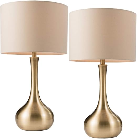 table lamp with dimmer on base