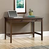 Sauder County Line Writing Desk in Rum Walnut
