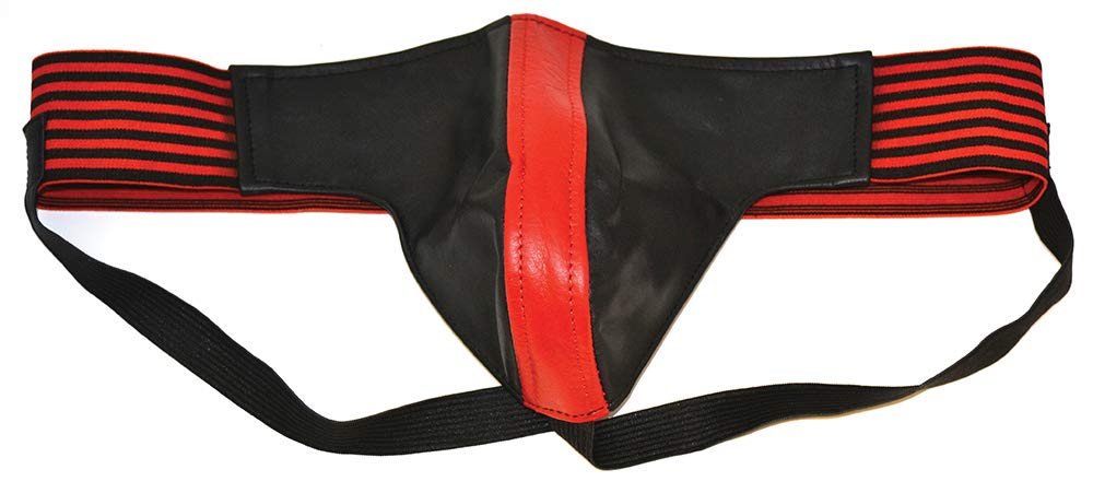 Rouge Garments Medium Black/Red Jocks with Strip On Band