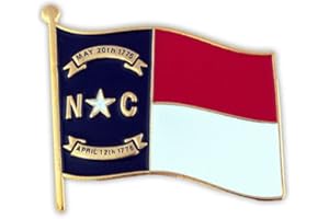 PinMart US State Flag Enamel Lapel Pin