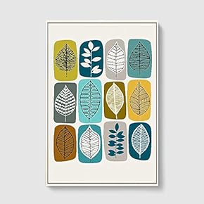 Framed Home Artwork Nordic Style for Living Room Bedroom